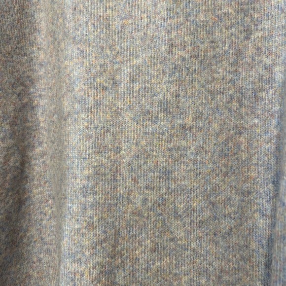 Fifty Percent V-Neck Oversized Hi-Low Knit Sweater Wool Blend Soft S - Picture 8 of 8